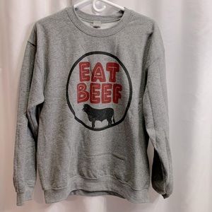 Comfy crewneck - Eat Beef